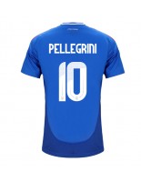 Italia Lorenzo Pellegrini #10 Hjemmedrakt EM 2024 Korte ermer